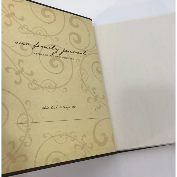 Once Upon A Family Leather Notebook Scrapbook - Picture 3 of 11